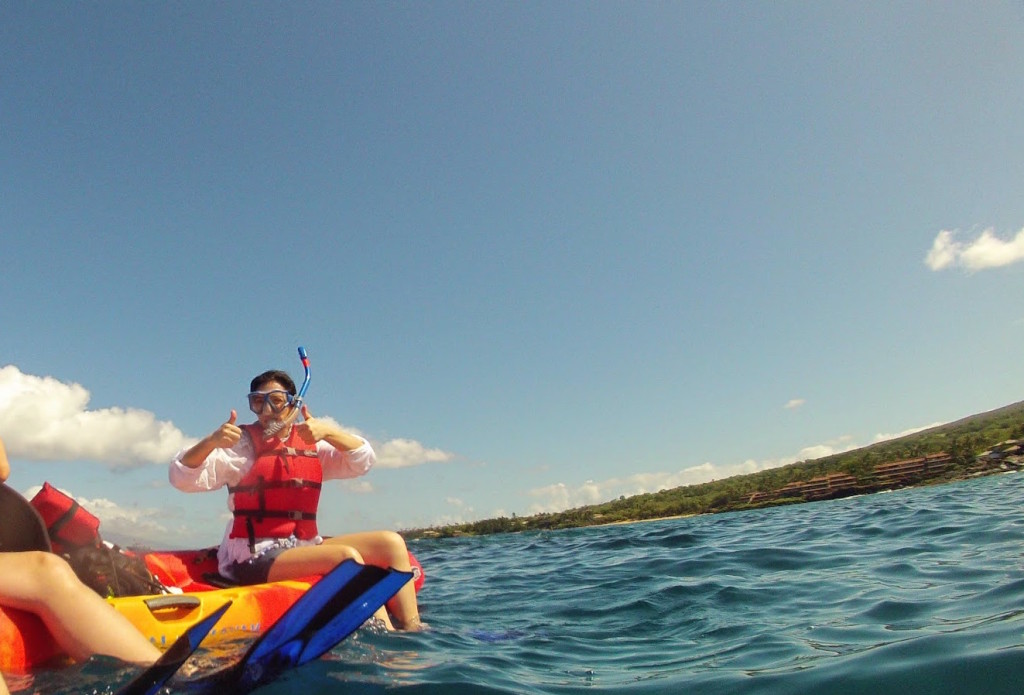 Travelwithkate Maui Kayak snorkel